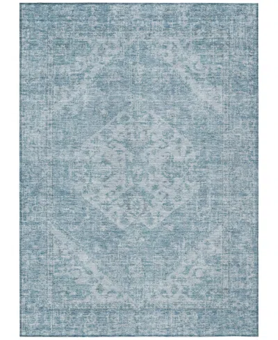 Addison Chantille Machine Washable Acn1104 8'x10' Area Rug In Mist