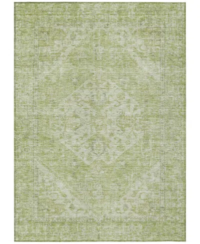 Addison Chantille Machine Washable Acn1104 8'x10' Area Rug In Sage