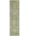Addison Chantille Machine Washable Acn1105 2'3''x7'6'' Runner Area Rug In Sage