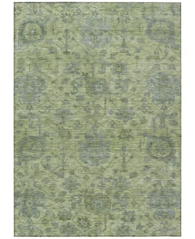 Addison Chantille Machine Washable Acn1105 2'6''x3'10'' Area Rug In Grass