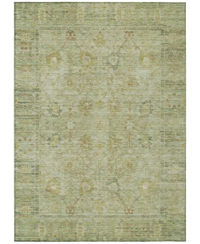 Addison Chantille Machine Washable Acn1106 9'x12' Area Rug In Sage