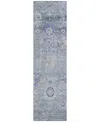 Addison Chantille Machine Washable Acn1107 2'3''x7'6'' Runner Area Rug In Mist