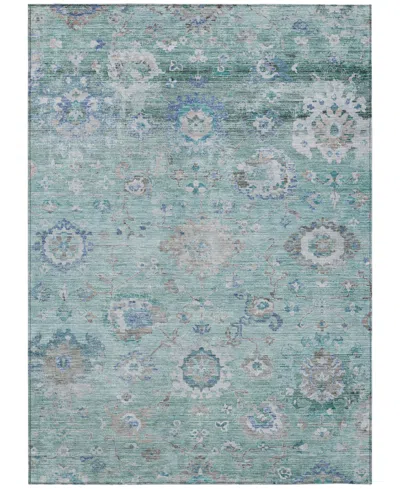 Addison Chantille Machine Washable Acn1107 8'x10' Area Rug In Mint