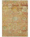 Addison Chantille Machine Washable Acn1107 9'x12' Area Rug In Coral