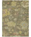 Addison Chantille Machine Washable Acn1108 5'x7'6" Area Rug In Grass