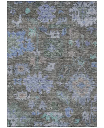 Addison Chantille Machine Washable Acn1108 5'x7'6" Area Rug In Taupe