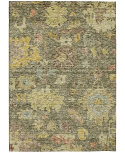 Addison Chantille Machine Washable Acn1108 8'x10' Area Rug In Grass