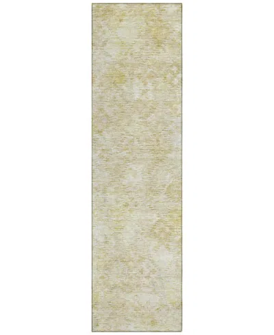 Addison Chantille Machine Washable Acn1109 2'3''x7'6'' Runner Area Rug In Wheat