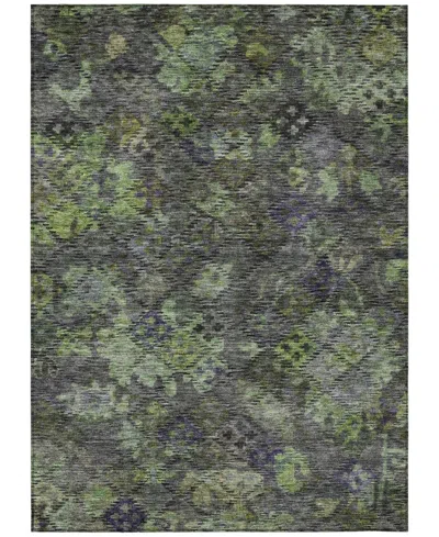 Addison Chantille Machine Washable Acn1109 3'x5' Area Rug In Green