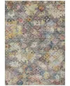 Addison Chantille Machine Washable Acn1109 5'x7'6" Area Rug In Gold