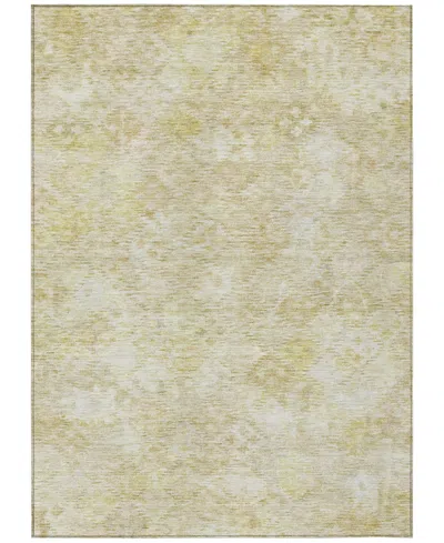 Addison Chantille Machine Washable Acn1109 8'x10' Area Rug In Wheat