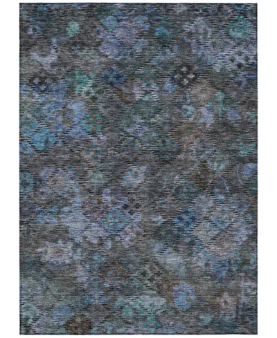 Addison Chantille Machine Washable Acn1109 9'x12' Area Rug In Teal