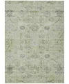 Addison Chantille Machine Washable Acn1110 5'x7'6" Area Rug In Grass