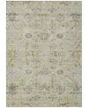 Addison Chantille Machine Washable Acn1110 8'x10' Area Rug In Beige