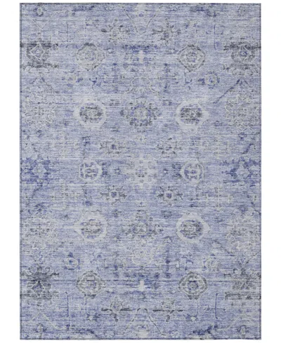 Addison Chantille Machine Washable Acn1110 8'x10' Area Rug In Blue