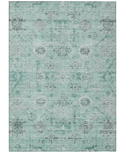 Addison Chantille Machine Washable Acn1110 9'x12' Area Rug In Teal