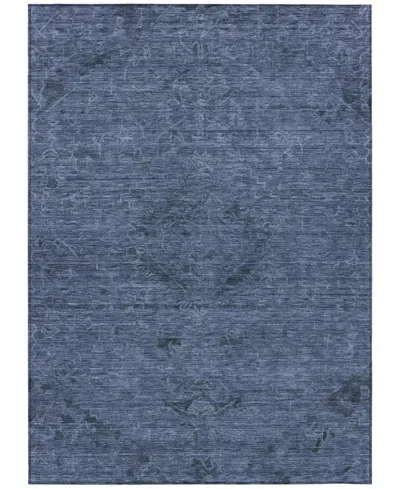 Addison Chantille Machine Washable Acn1111 10'x14' Area Rug In Navy