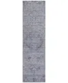 Addison Chantille Machine Washable Acn1111 2'3''x7'6'' Runner Area Rug In Blue