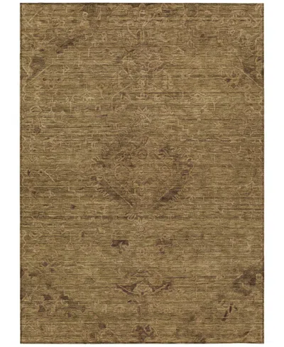 Addison Chantille Machine Washable Acn1111 3'x5' Area Rug In Brown