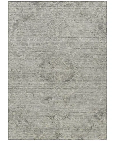 Addison Chantille Machine Washable Acn1111 3'x5' Area Rug In Charcoal