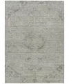 Addison Chantille Machine Washable Acn1111 8'x10' Area Rug In Charcoal