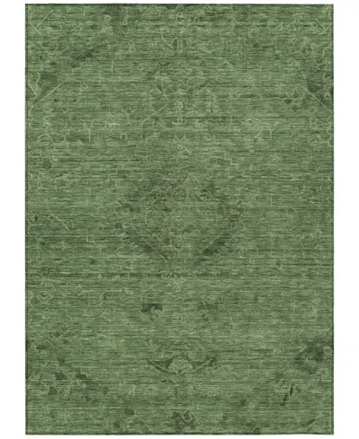Addison Chantille Machine Washable Acn1111 8'x10' Area Rug In Moss