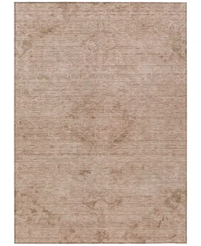 Addison Chantille Machine Washable Acn1111 9'x12' Area Rug In Coral