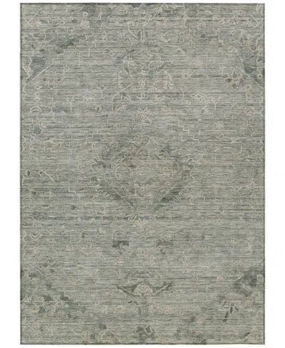 Addison Chantille Machine Washable Acn1111 9'x12' Area Rug In Sage