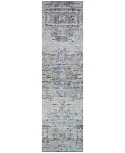 Addison Chantille Machine Washable Acn1112 2'3''x7'6'' Runner Area Rug In Taupe