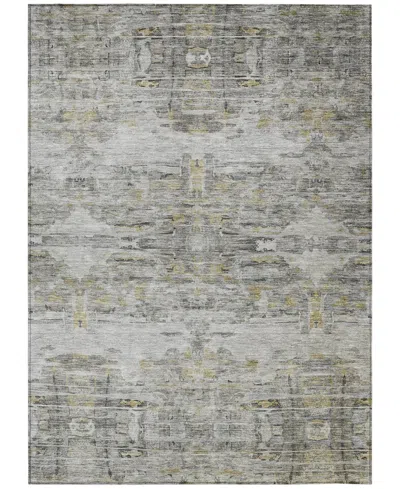 Addison Chantille Machine Washable Acn1112 2'6''x3'10'' Area Rug In Gray