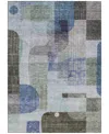 Addison Chantille Machine Washable Acn1116 3'x5' Area Rug In Blue