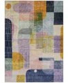 Addison Chantille Machine Washable Acn1116 8'x10' Area Rug In Plum
