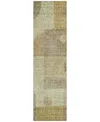Addison Chantille Machine Washable Acn1117 2'3''x7'6'' Runner Area Rug In Beige