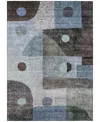 Addison Chantille Machine Washable Acn1117 8'x10' Area Rug In Blue