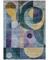 Addison Chantille Machine Washable Acn1118 8'x10' Area Rug In Blue