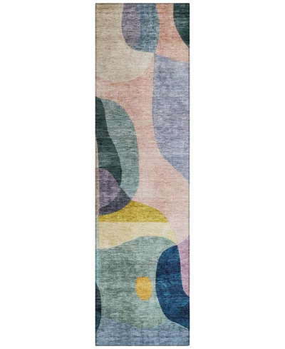 Addison Chantille Machine Washable Acn1119 2'3''x7'6'' Runner Area Rug In Multi