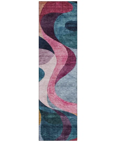 Addison Chantille Machine Washable Acn1121 2'3"x7'6" Runner Area Rug In Multi