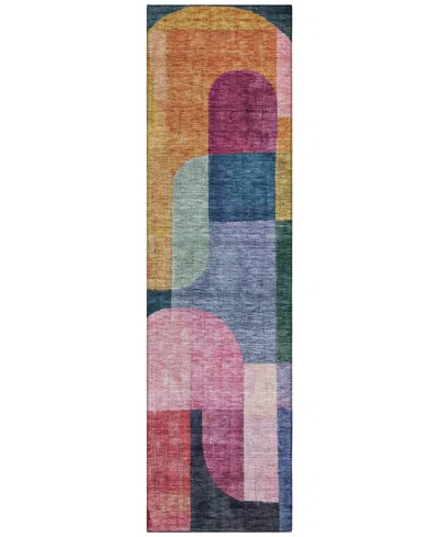 Addison Chantille Machine Washable Acn1122 2'3"x7'6" Runner Area Rug In Multi
