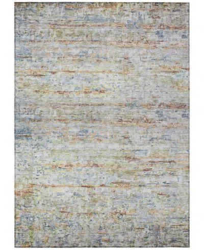 Addison Chantille Machine Washable Acn1127 5'x7'6" Area Rug In Copper