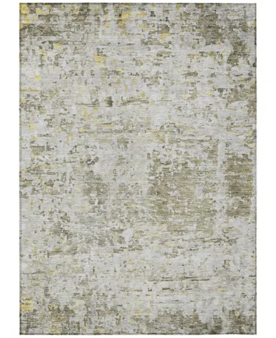 Addison Chantille Machine Washable Acn1128 2'6"x3'10" Area Rug In Taupe