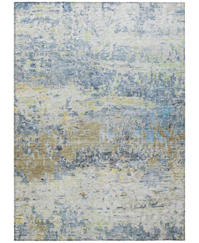 Addison Chantille Machine Washable Acn1129 9'x12' Area Rug In Blue