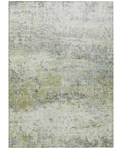 Addison Chantille Machine Washable Acn1129 9'x12' Area Rug In Grass