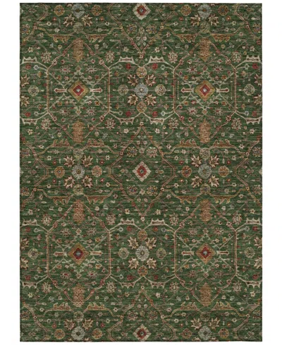 Addison Chantille Machine Washable Acn1130 2'6"x3'10" Area Rug In Jade