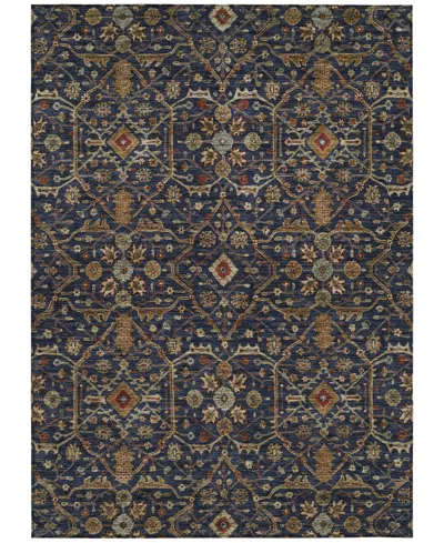 Addison Chantille Machine Washable Acn1130 3'x5' Area Rug In Navy