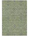 Addison Chantille Machine Washable Acn1131 8'x10' Area Rug In Lime