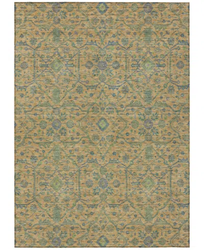 Addison Chantille Machine Washable Acn1131 9'x12' Area Rug In Orange