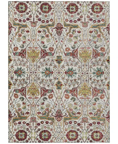 Addison Chantille Machine Washable Acn1132 10'x14' Area Rug In Ivory