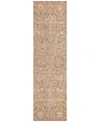 Addison Chantille Machine Washable Acn1133 2'3"x7'6" Runner Area Rug In Coral