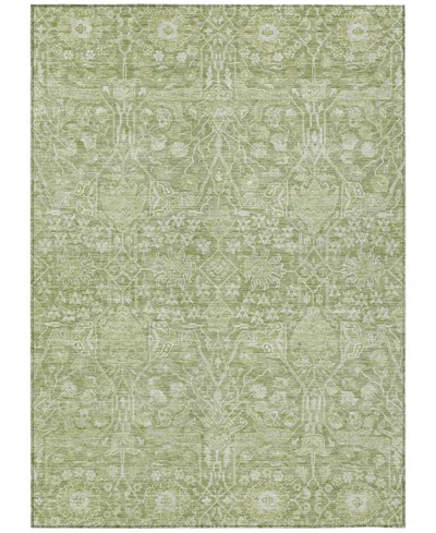 Addison Chantille Machine Washable Acn1133 9'x12' Area Rug In Grass
