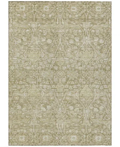 Addison Chantille Machine Washable Acn1133 9'x12' Area Rug In Taupe